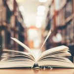 Education,learning,concept,with,opening,book,or,textbook,in,old